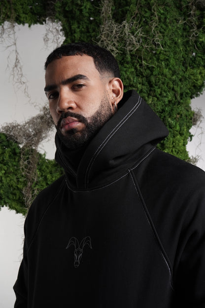 Hoodie The Goat Black