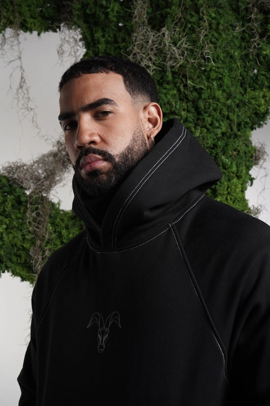 Hoodie The Goat Black