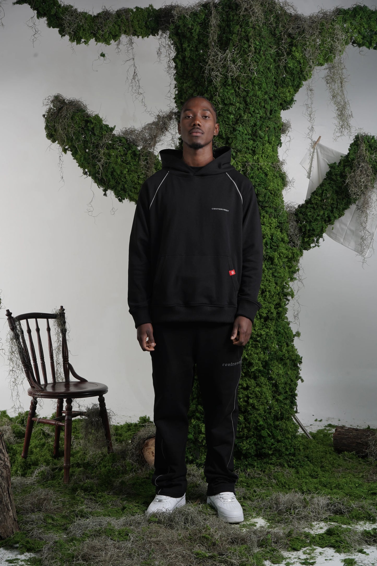 Hoodie UrbanWave Black