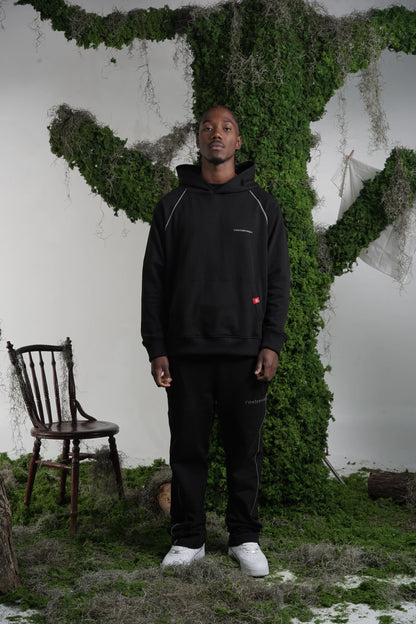 Hoodie UrbanWave Black