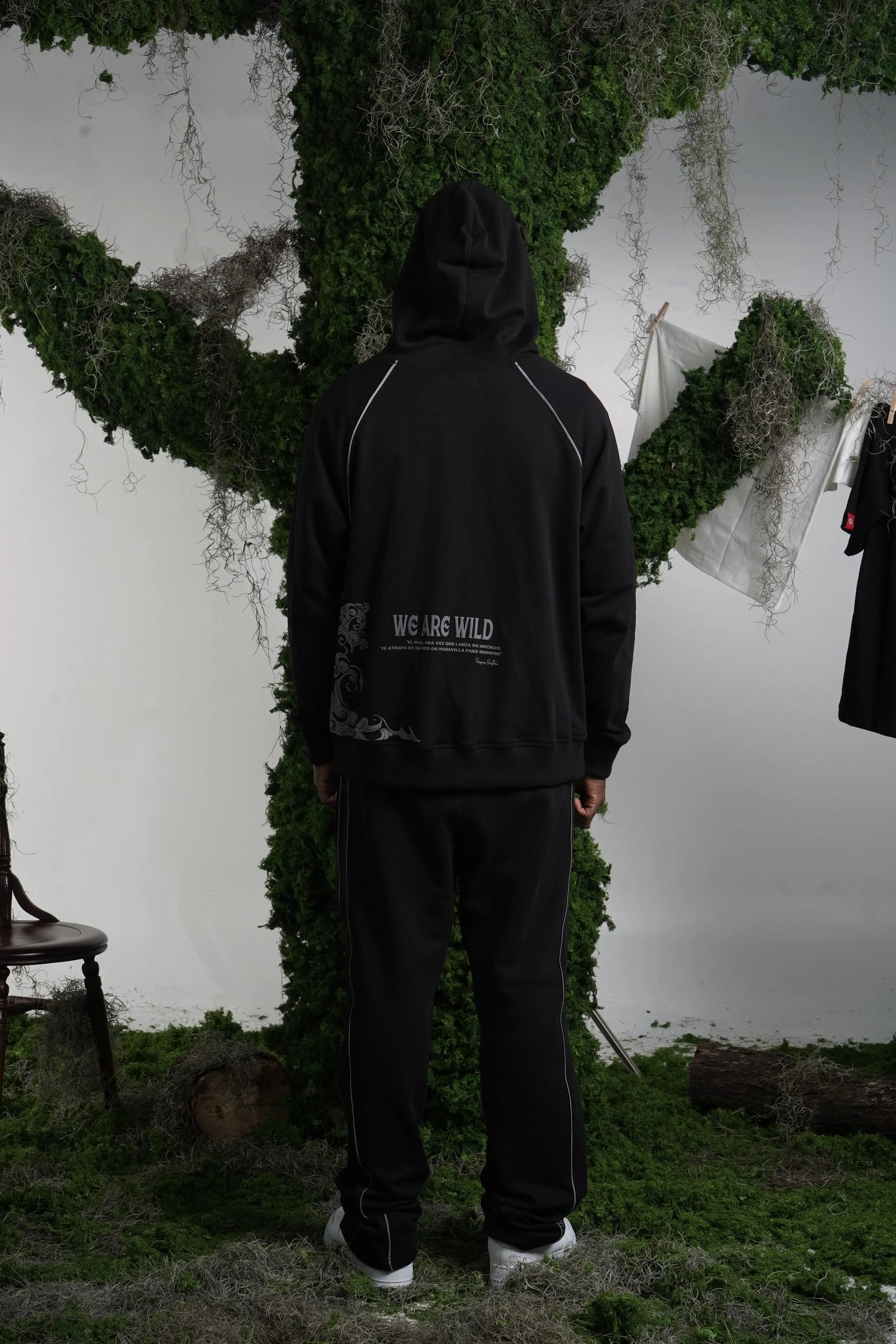 Hoodie UrbanWave Black