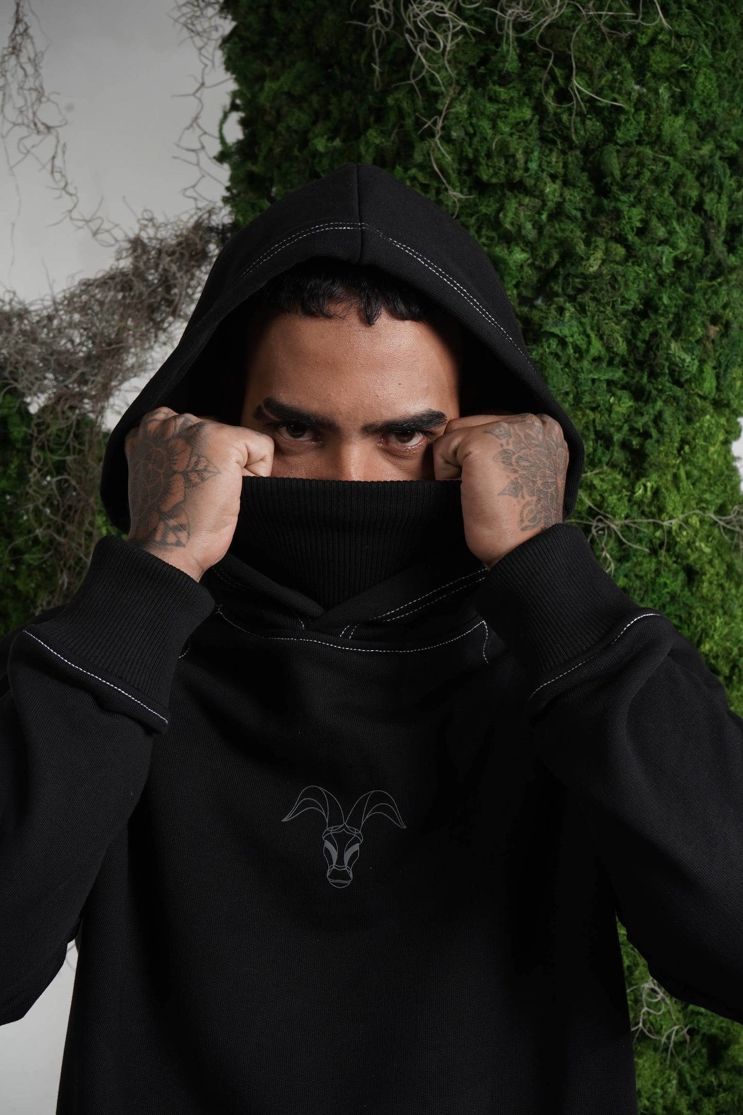 Hoodie The Goat Black