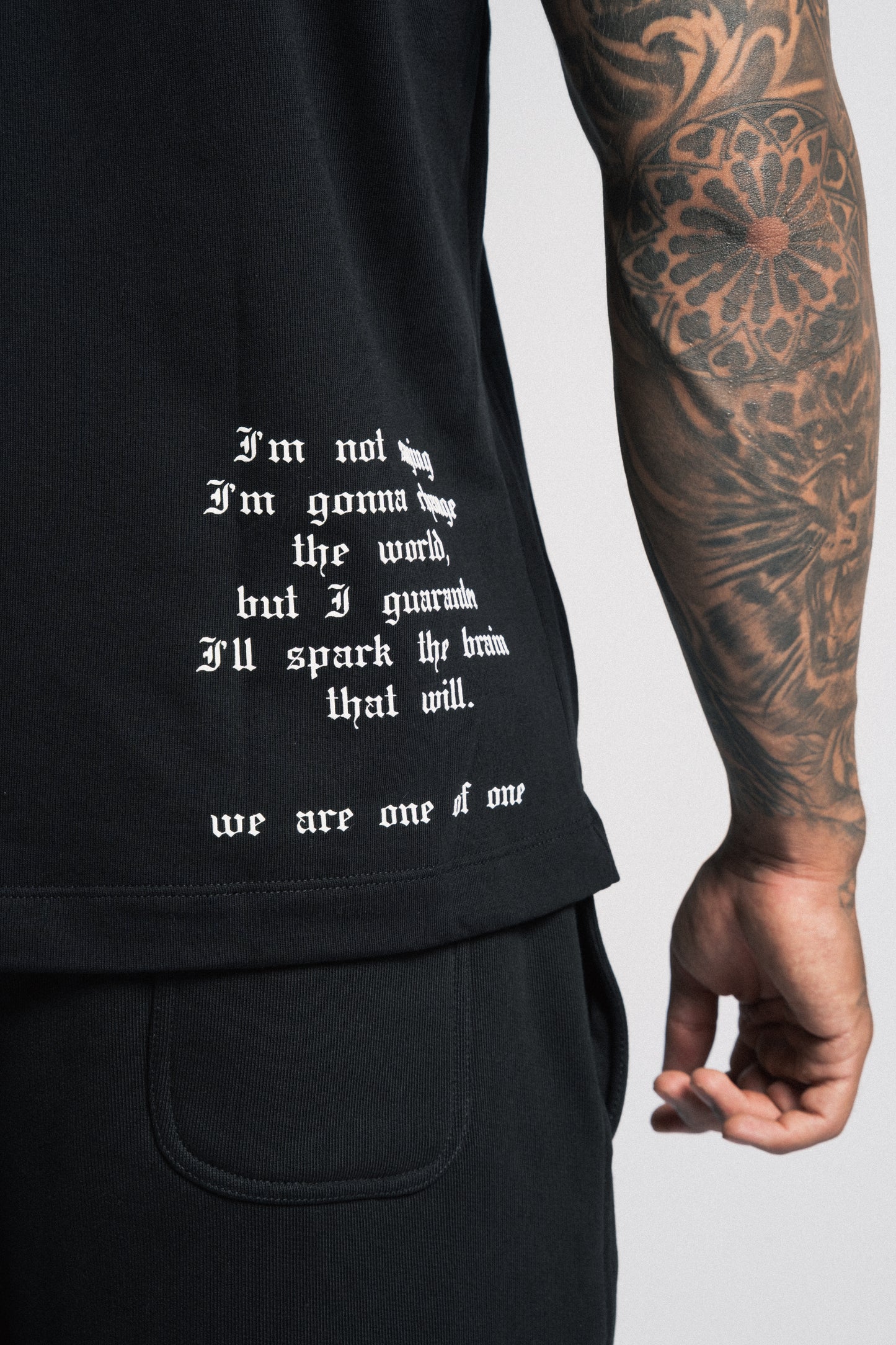 camiseta regular one of one