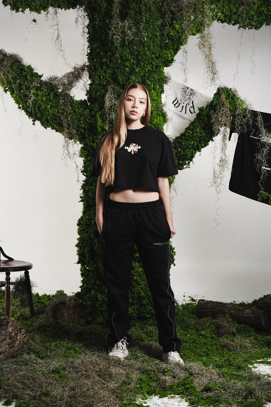 Controversy Crop Fearless Black