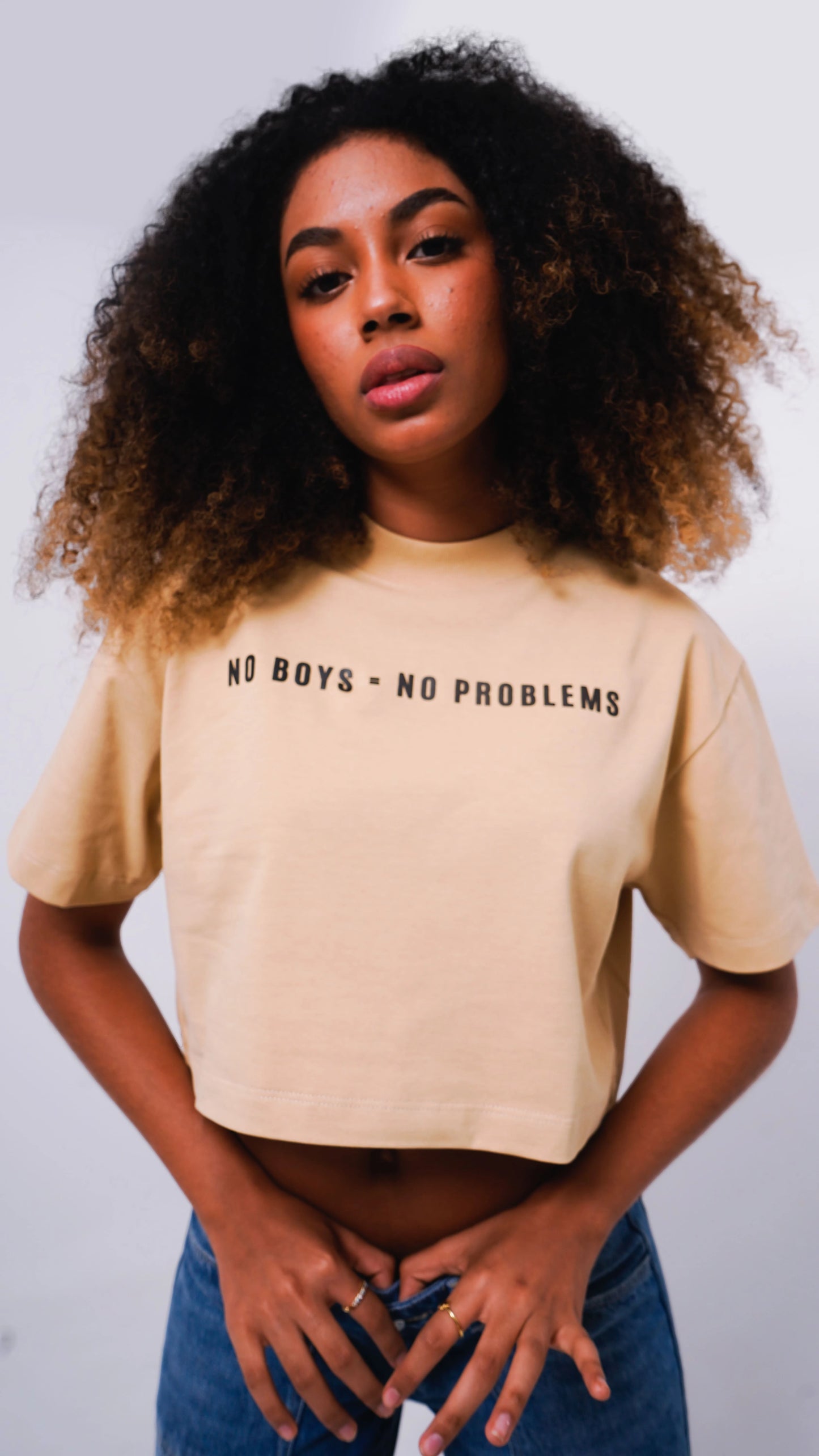 No Boys Beige